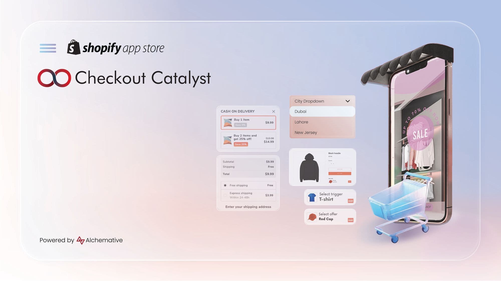 Optimize Your Checkout Pages: Advanced checkout page customizations and features for Shopify Stores with Checkout Catalyst